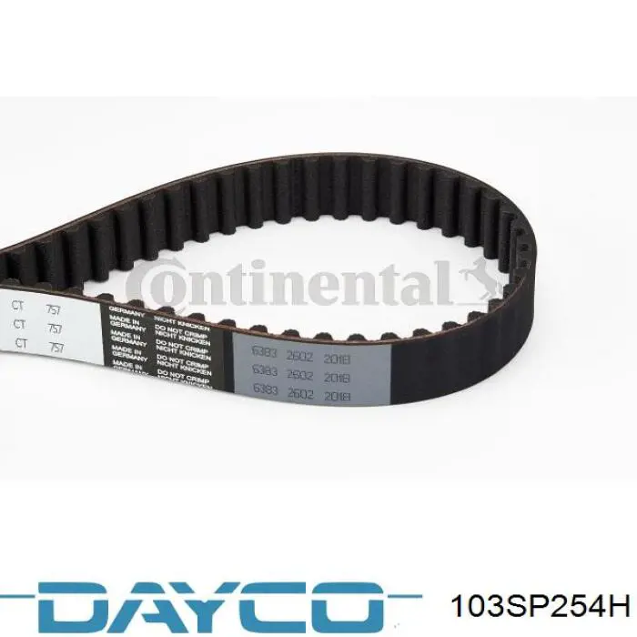 103SP254H Dayco correa distribucion