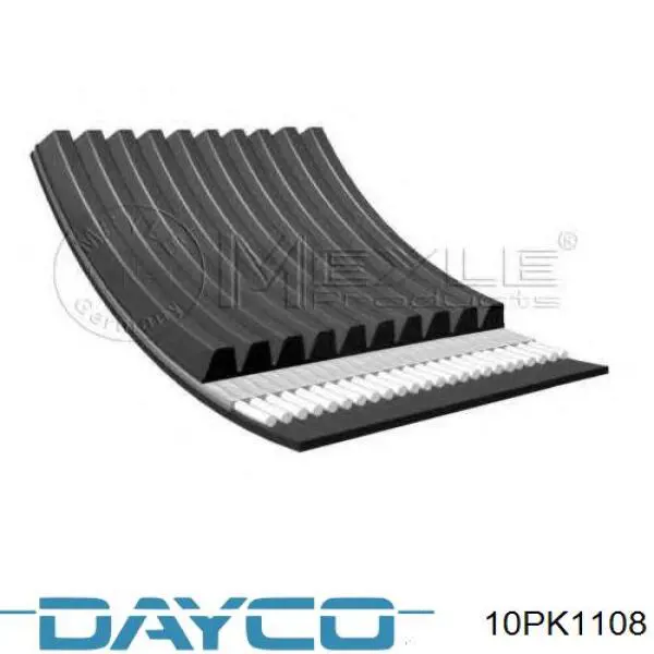 10PK1108 Dayco correa trapezoidal