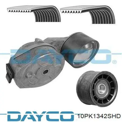 Correa de transmisión trapezoidal Dayco 10PK1342SHD precio, desde 26,05 EUR