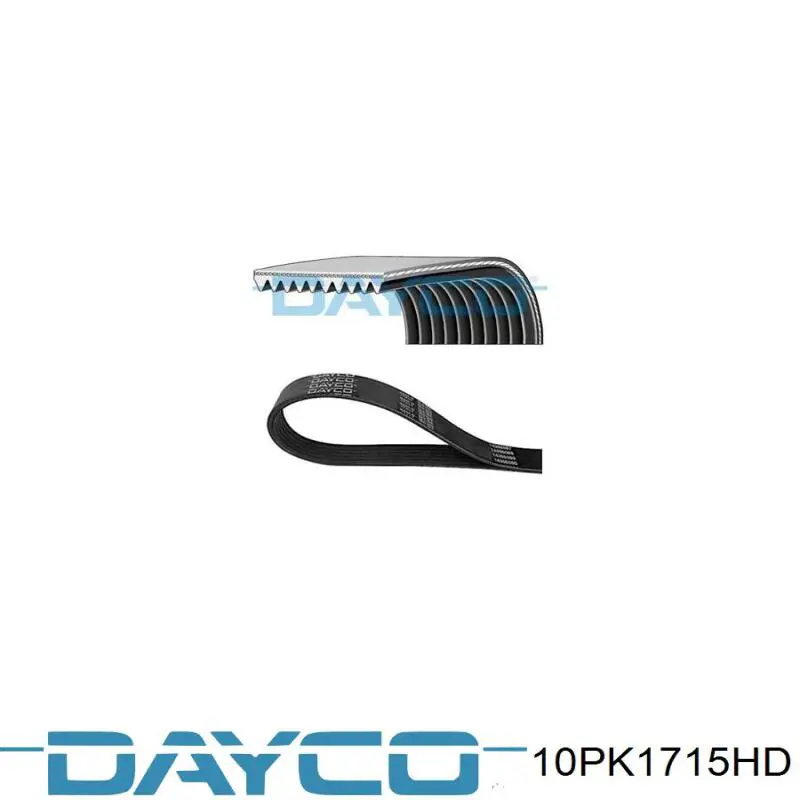 10PK1715HD Dayco correa trapezoidal