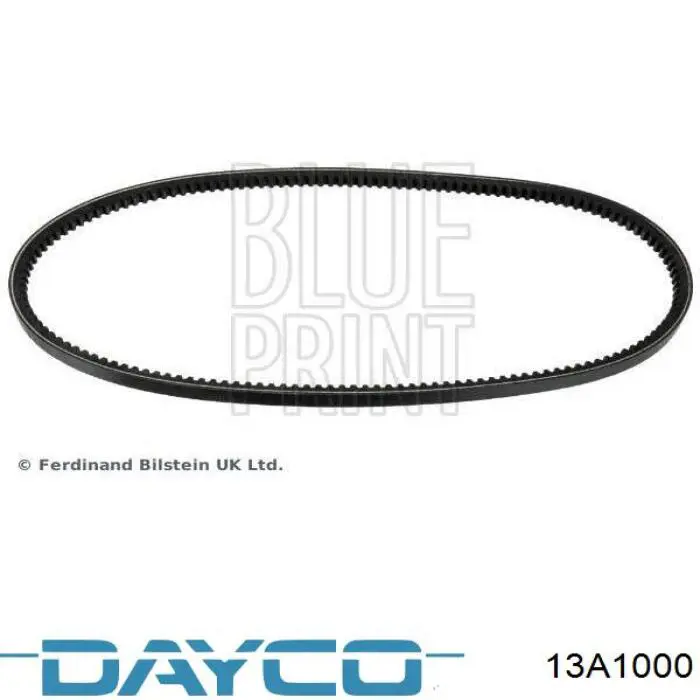 Correa de transmisión trapezoidal Dayco 13A1000 precio, desde 6,23 EUR