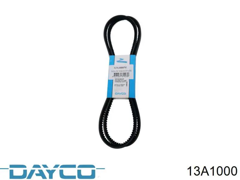 13A1000 Dayco Correa poly v