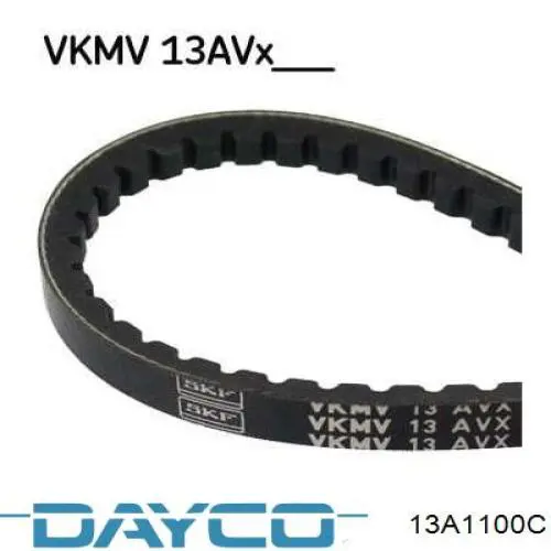 Correa de alternador 13A1100C Dayco