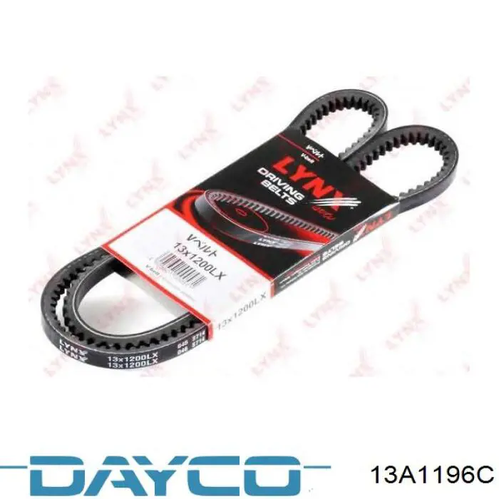 13A1196C Dayco Correa poly v