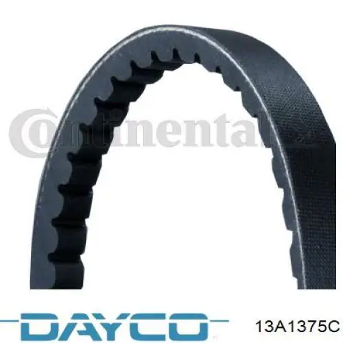 13A1375C Dayco correa trapezoidal