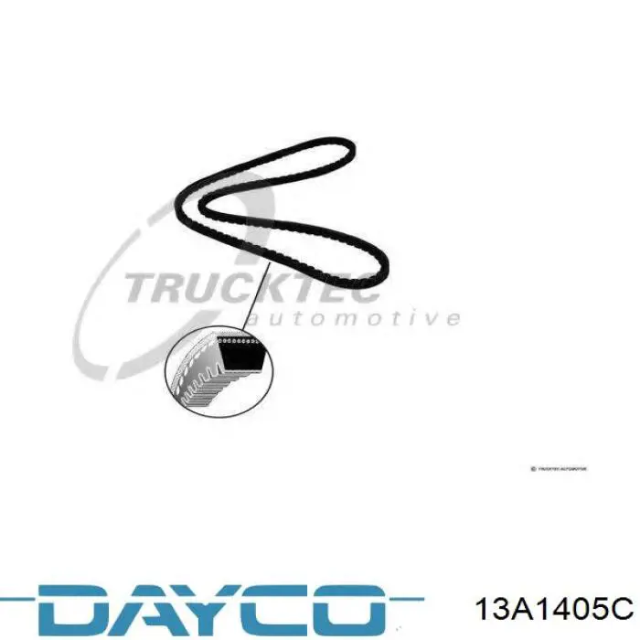 Correa de transmisión trapezoidal Dayco 13A1405C precio, desde 21,30 EUR