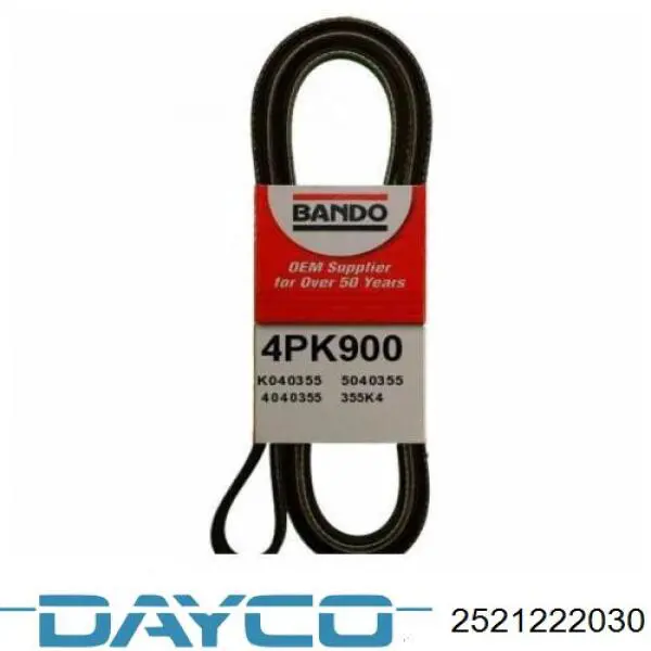 Correa trapezoidal Subaru Forester 1 S10, SF