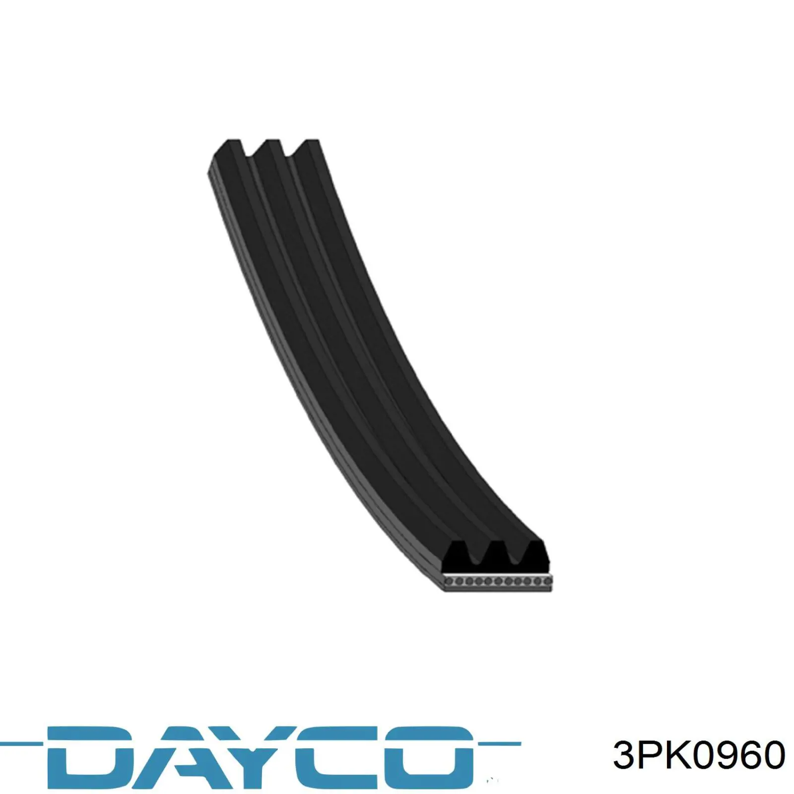 3PK0960 Dayco correa trapezoidal