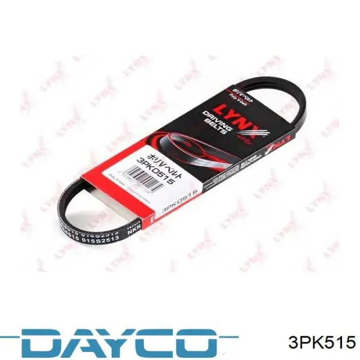 Correa de transmisión trapezoidal Dayco 3PK515 precio, desde 14,03 EUR