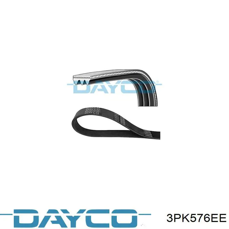 3PK576EE Dayco Correa poly v