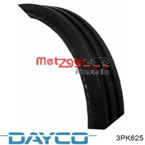 Correa de alternador 3PK625 Dayco