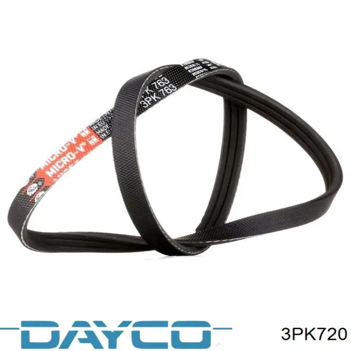 3PK720 Dayco correa trapezoidal