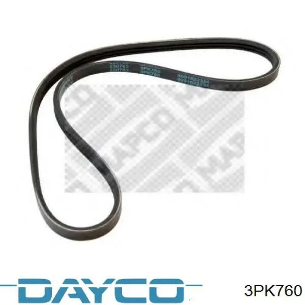 Correa de alternador 3PK760 Dayco