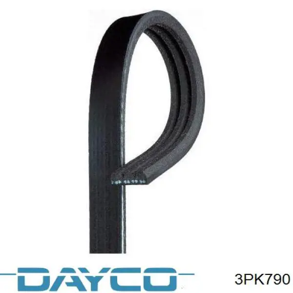 3PK790 Dayco correa trapezoidal