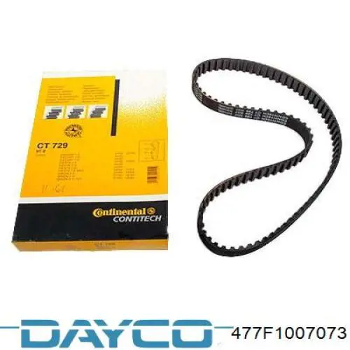 477F1007073 Dayco Correa dentada