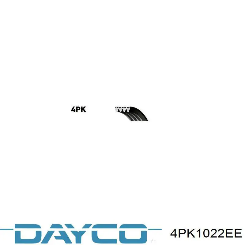 Correa de transmisión trapezoidal Dayco 4PK1022EE precio, desde 20,10 EUR