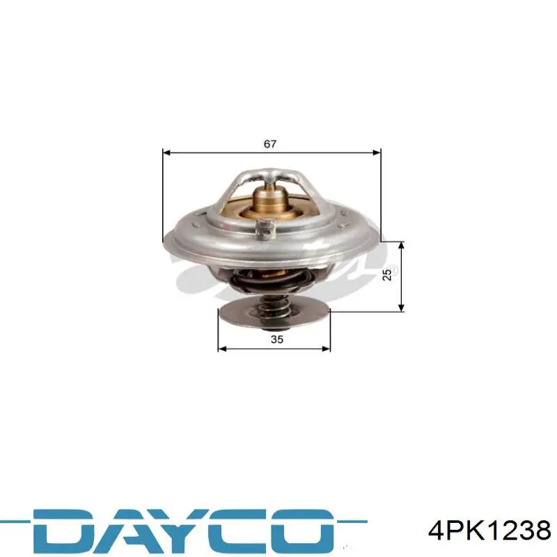 Correa de transmisión trapezoidal Dayco 4PK1238 precio, desde 21,40 EUR
