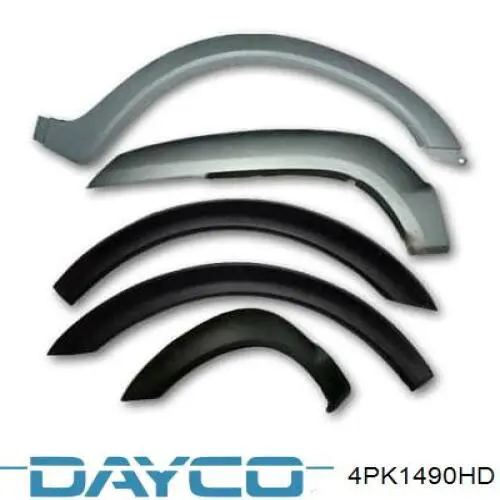 4PK1490HD Dayco correa trapezoidal