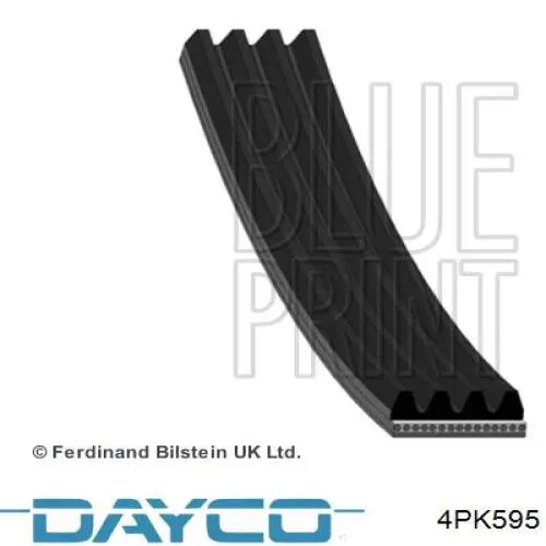 Correa de alternador VKMV4PK595 SKF