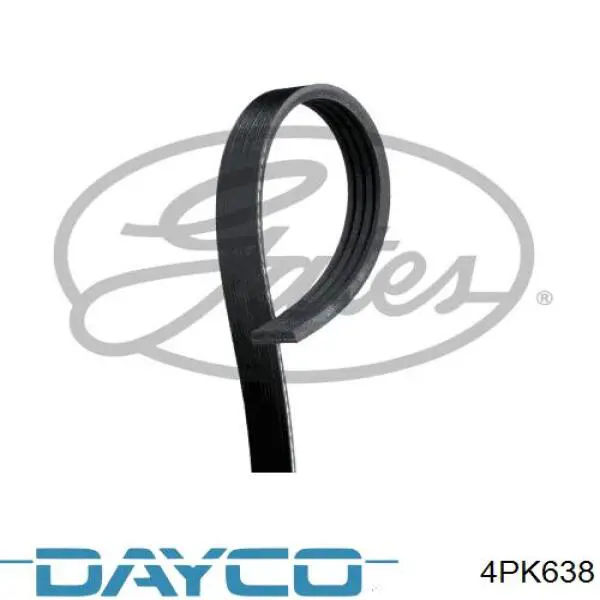 Correa de transmisión trapezoidal Dayco 4PK638 precio, desde 19,96 EUR