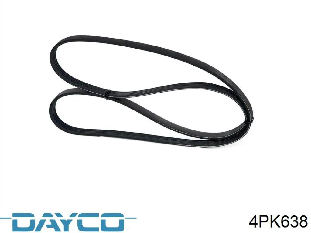 4PK638 Dayco Correa poly v