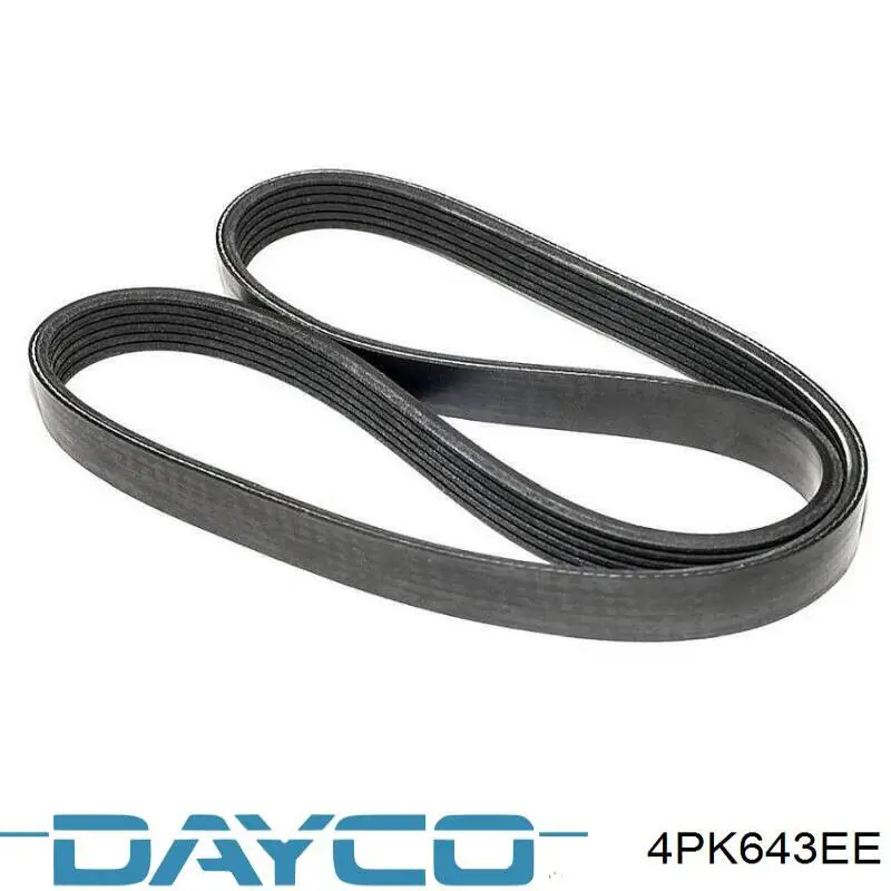 Correa de transmisión trapezoidal Dayco 4PK643EE precio, desde 8,81 EUR