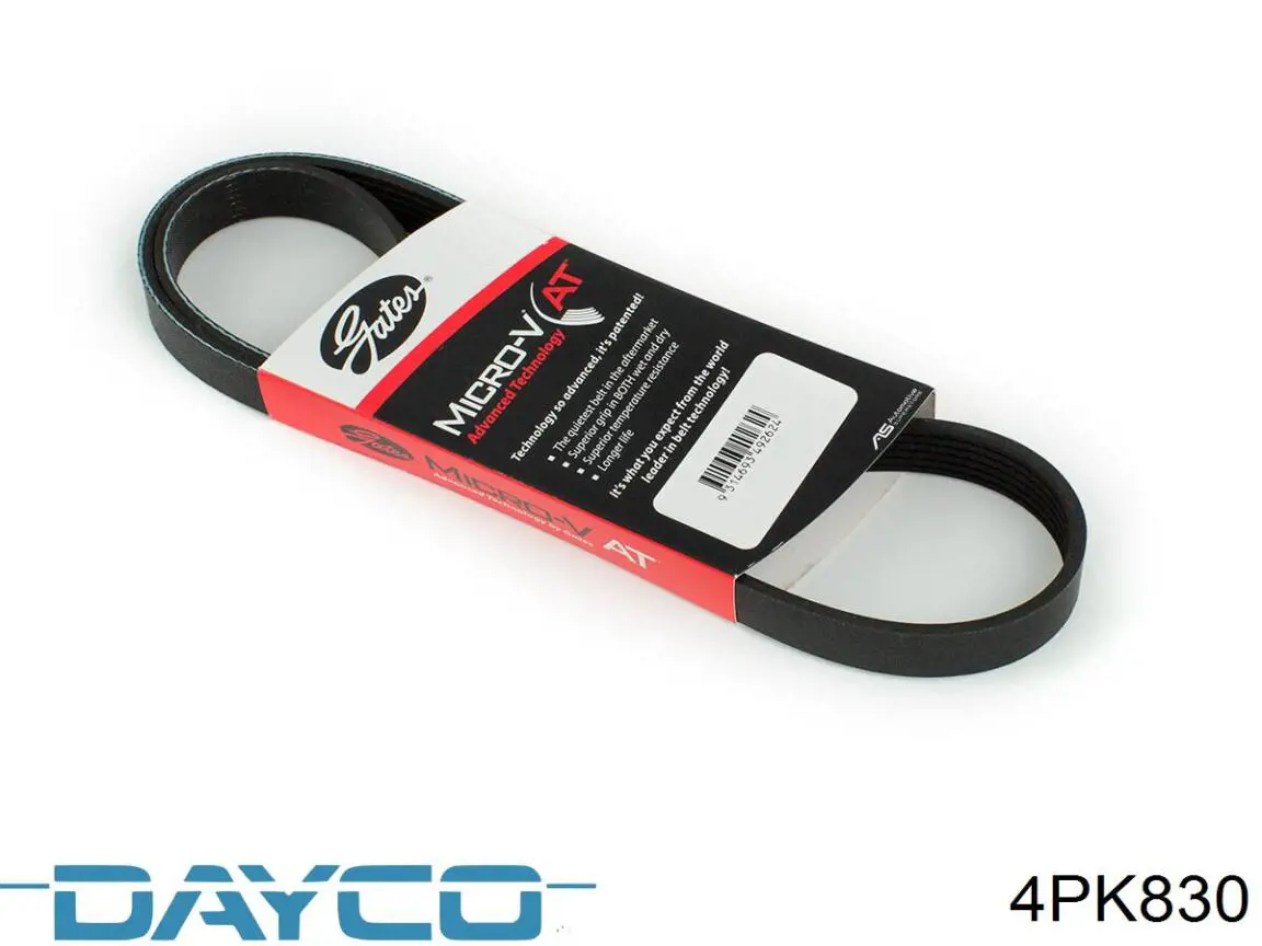 Comprar 4PK830 Dayco Correa trapezoidal