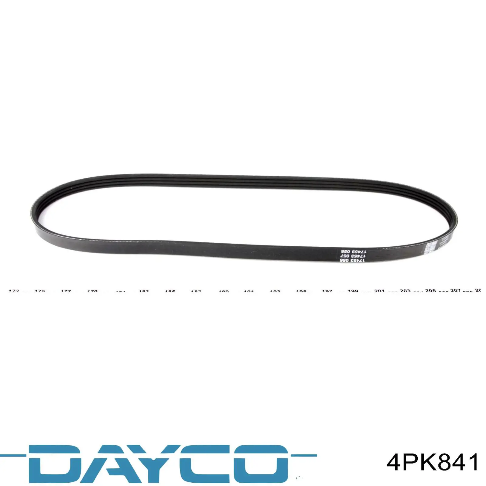 Correa trapezoidal Peugeot 205 1 741A, C