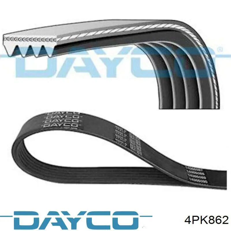Comprar 4PK862 Dayco Correa trapezoidal