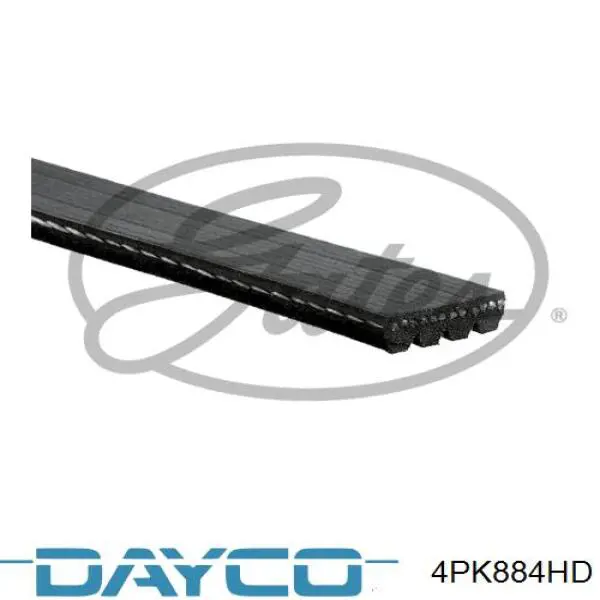 4PK884HD Dayco correa trapezoidal