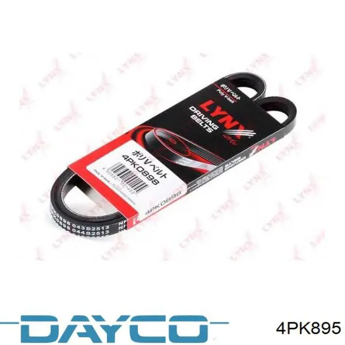 Correa trapezoidal Subaru Forester 1 S10, SF