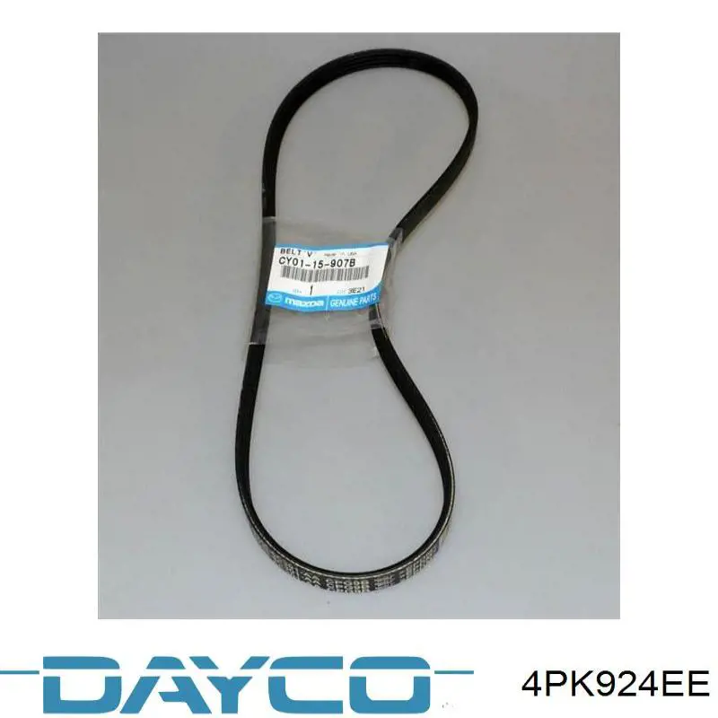 Correa de transmisión trapezoidal Dayco 4PK924EE precio, desde 7,68 EUR