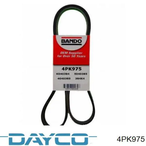 Comprar 4PK975 Dayco Correa trapezoidal