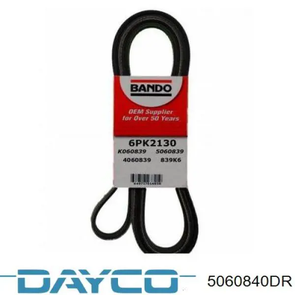 5060840DR Dayco correa trapezoidal