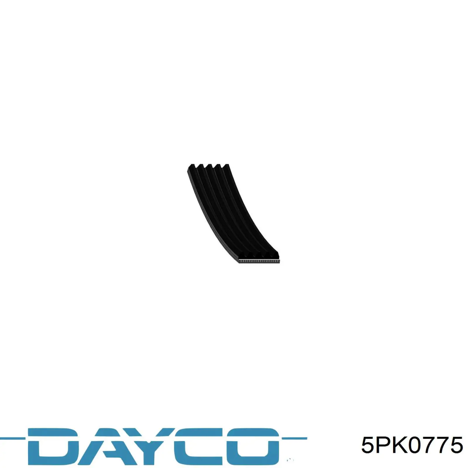 5PK0775 Dayco correa trapezoidal