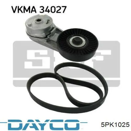 Comprar 5PK1025 Dayco Correa trapezoidal