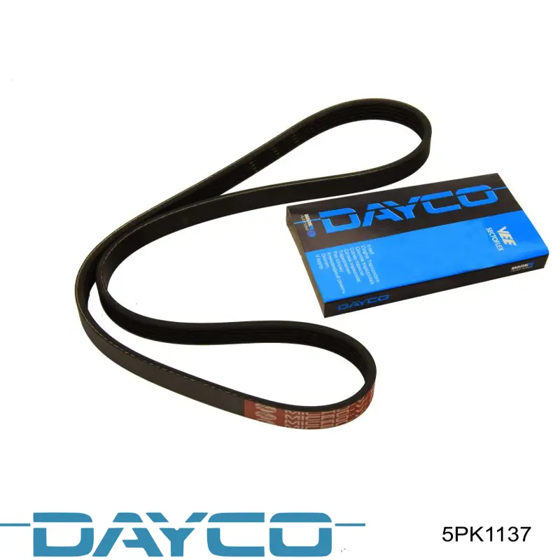 Correa de alternador 5PK1137 Dayco