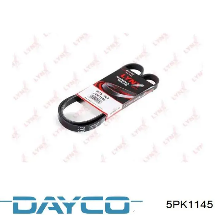 Correa de alternador 5PK1145 Dayco