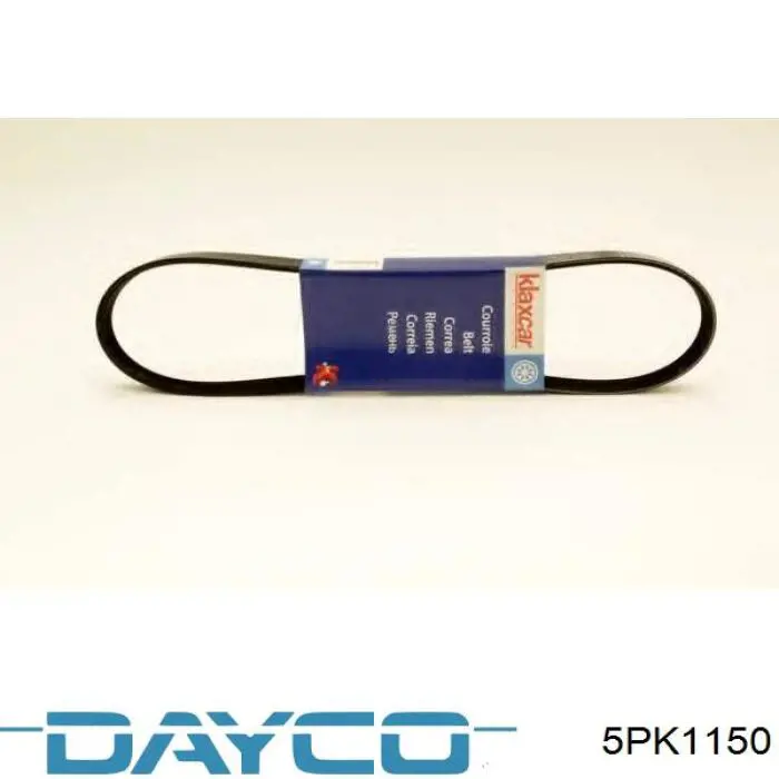 Correa de alternador 5PK1150 Dayco