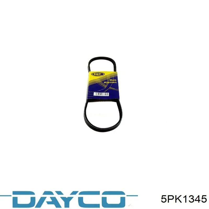 Correa de alternador 5PK1345 Dayco