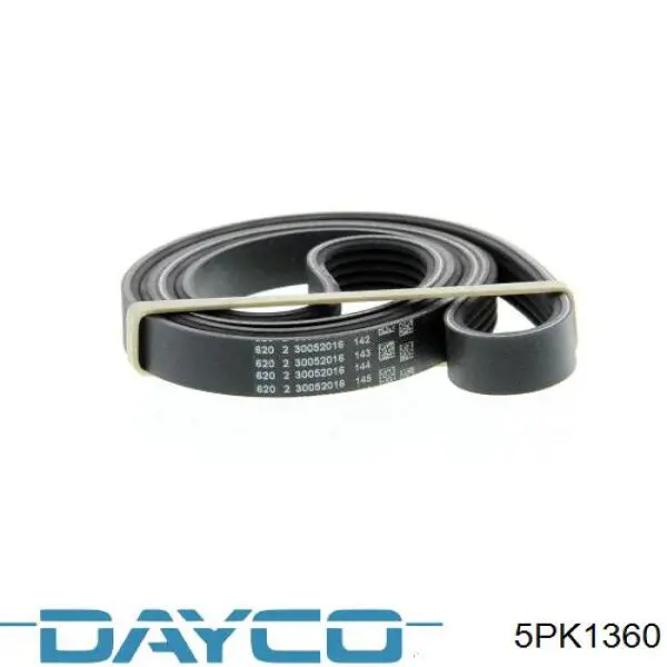 Correa de transmisión trapezoidal Dayco 5PK1360 precio, desde 13,37 EUR