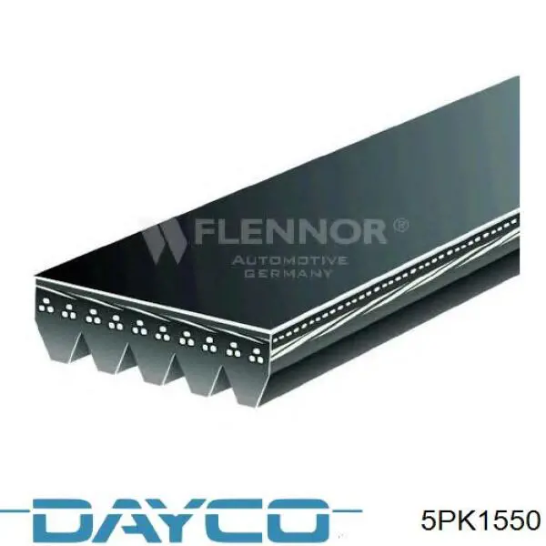 Correa de alternador 5PK1550 Dayco