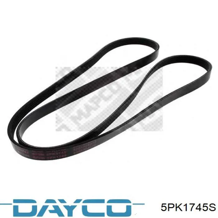 Correa de transmisión trapezoidal Dayco 5PK1745S precio, desde 29,02 EUR