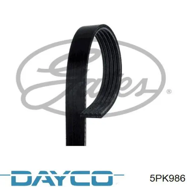 Comprar 5PK986 Dayco Correa trapezoidal