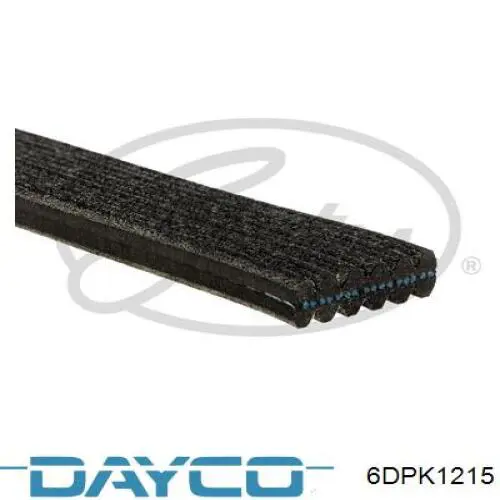 Correa de transmisión trapezoidal Dayco 6DPK1215 precio, desde 56,25 EUR