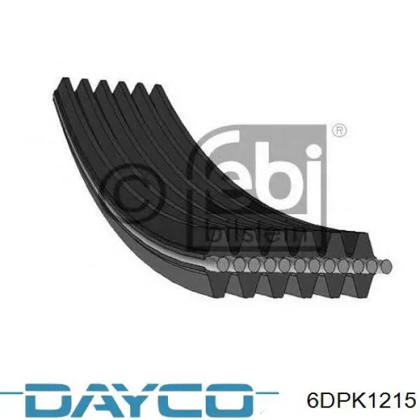 Comprar 6DPK1215 Dayco Correa trapezoidal