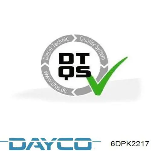 Correa de transmisión trapezoidal Dayco 6DPK2217 precio, desde 28,71 EUR