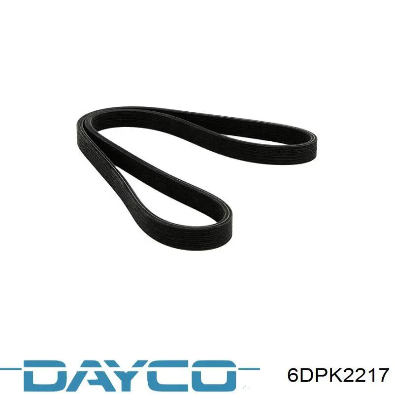 Correa de alternador 6DPK2217 Dayco