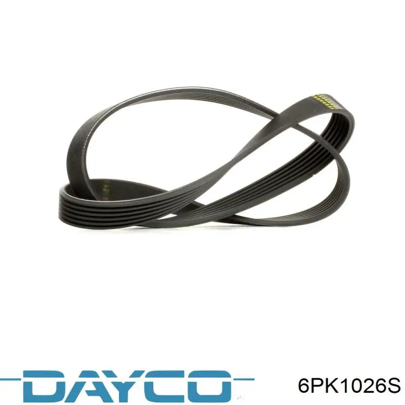 Correa de transmisión trapezoidal Dayco 6PK1026S precio, desde 22,23 EUR