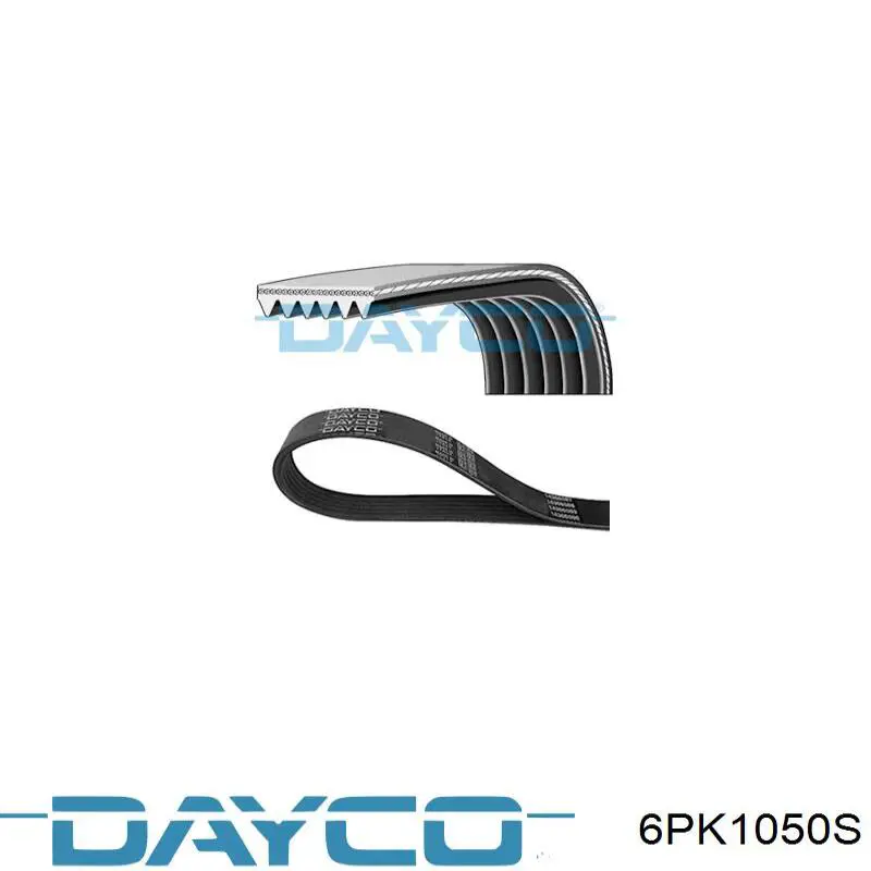 Correa de transmisión trapezoidal Dayco 6PK1050S precio, desde 13,27 EUR